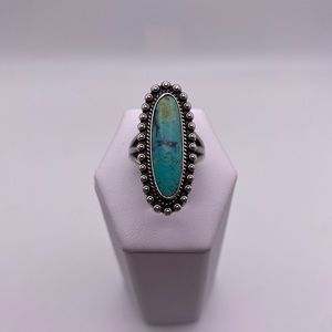 925 sterling silver turquoise Navajo ring